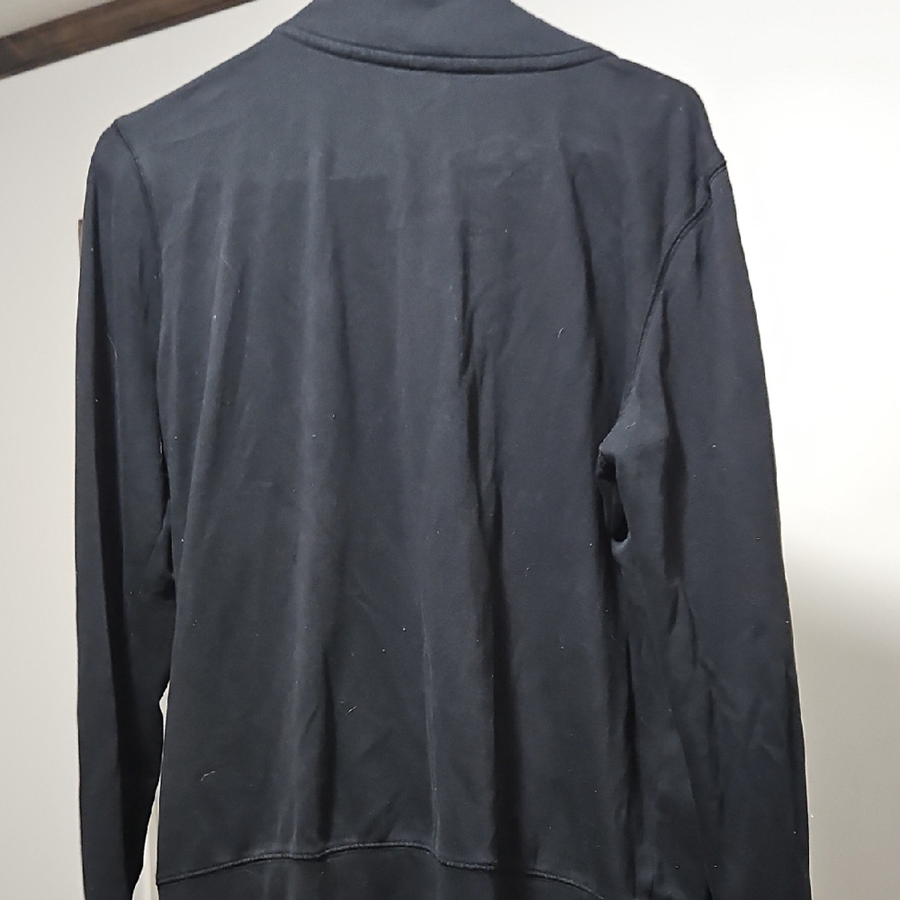 NWOT Victoria's Secret Black Zip-Up Sweater with '86' Design - Picture 6 of 6